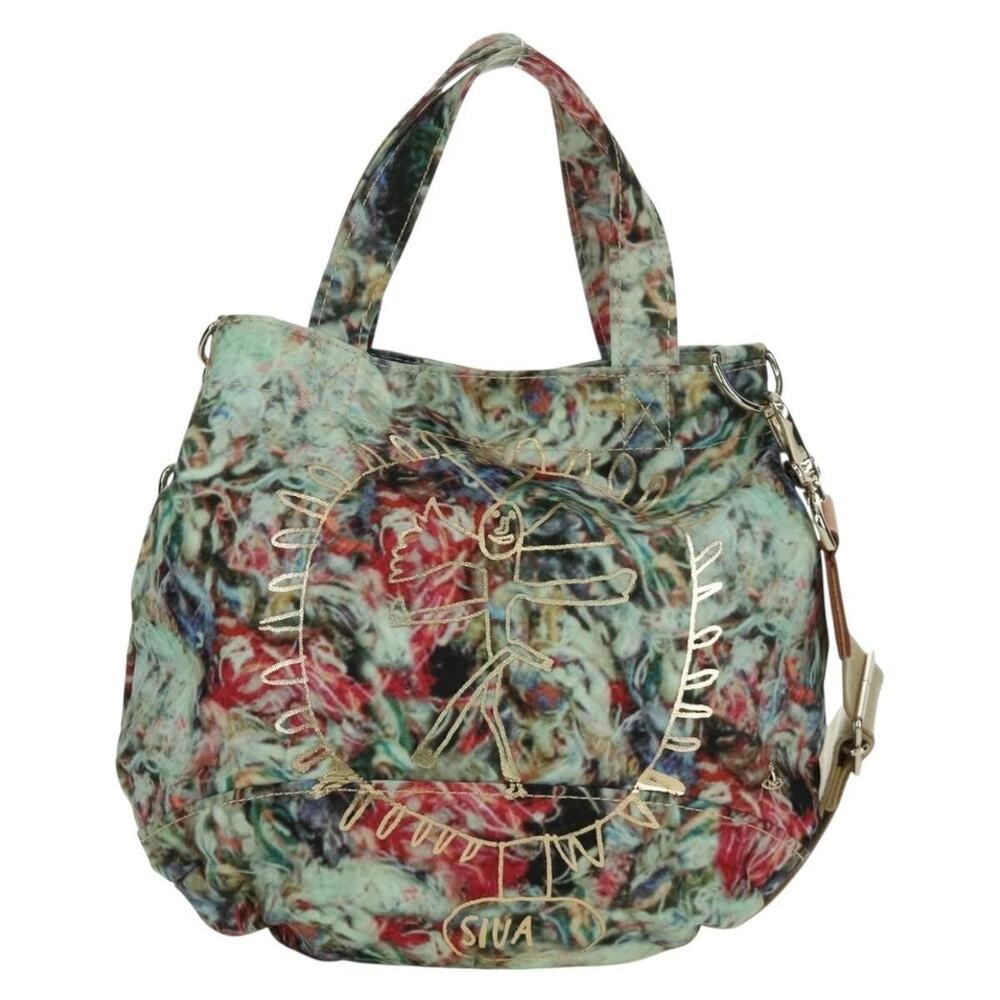 Vivienne Westwood Canvas Tote Bag Multicolor